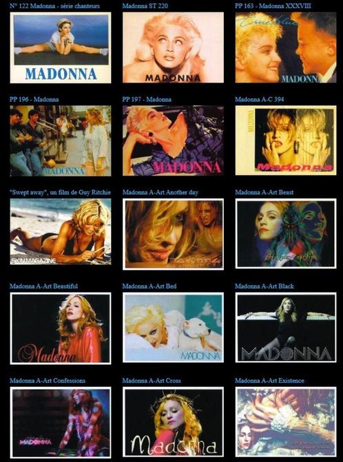 Madonna - 36 cartes postales, Collections, Cartes postales | Thème, Non affranchie, 1980 à nos jours, Stars et Célébrités, Enlèvement ou Envoi