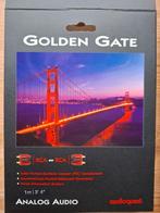 AudioQuest Golden Gate, Enlèvement ou Envoi, Comme neuf, Moins de 2 mètres, Câble Interlink