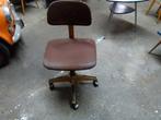 vintage designer bureaustoel SEDUS 50er jaren, Enlèvement ou Envoi, Ergonomique, Utilisé, Chaise de bureau