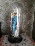 antiek  Maria beeld onder stolp, Antiek en Kunst, Curiosa en Brocante, Ophalen