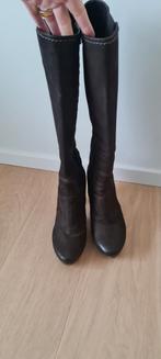 Bruine lange laarzen maat 37, Kleding | Dames, Schoenen, Ophalen of Verzenden, Zo goed als nieuw