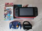 Nintendo Switch + 2 games + 2de controller en extra, Games en Spelcomputers, Spelcomputers | Nintendo Switch, Ophalen, Gebruikt