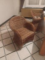 4 rieten stoelen, Huis en Inrichting, Ophalen, Gebruikt