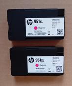 2 HP 951XL magenta inktpatronen 8100, 8600, 8610, 8615, ..., Computers en Software, Ophalen, Zo goed als nieuw, Cartridge, Hp