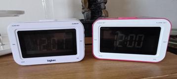 2 x Bigben RR-30 wekkerradio beschikbaar voor biedingen