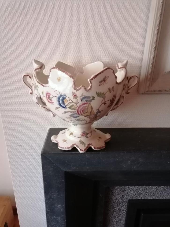 Antieke Engelse vaas met oren, Antiek en Kunst, Antiek | Porselein, Ophalen