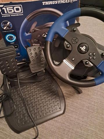 Thrustmaster T150 (stuur + pedalen) beschikbaar voor biedingen