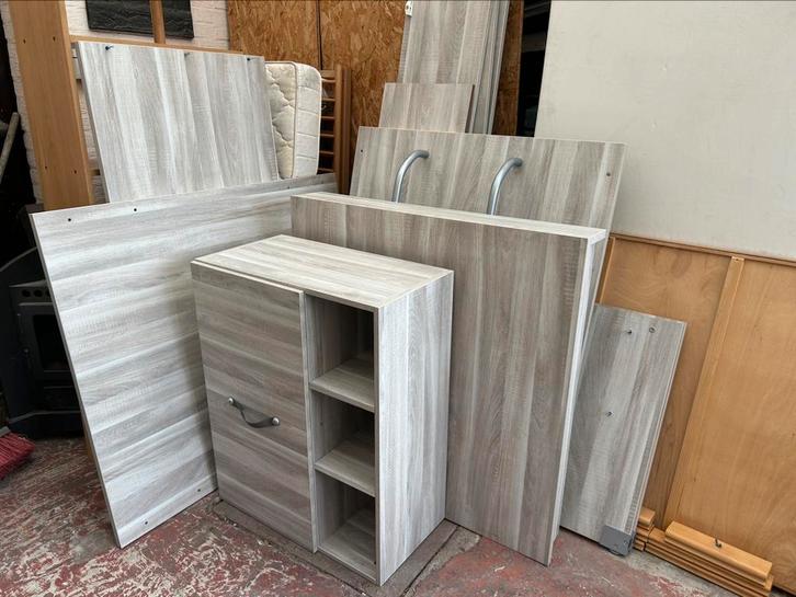 Hoogslaper met bureau, Kinderen en Baby's, Kinderkamer | Stapelbedden en Hoogslapers, Zo goed als nieuw, Hoogslaper, Ophalen