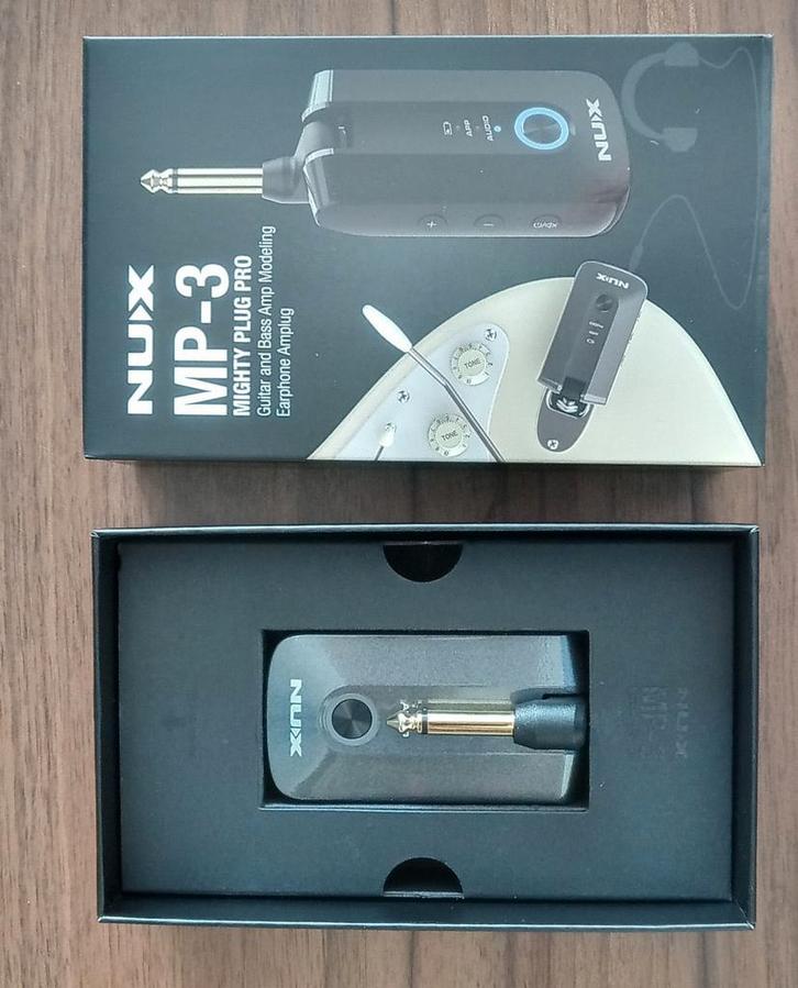 NUX MP-3 Mighty Plug Pro gitaar en bas amp modeler, Muziek en Instrumenten, Versterkers | Bas en Gitaar, Zo goed als nieuw, Gitaar