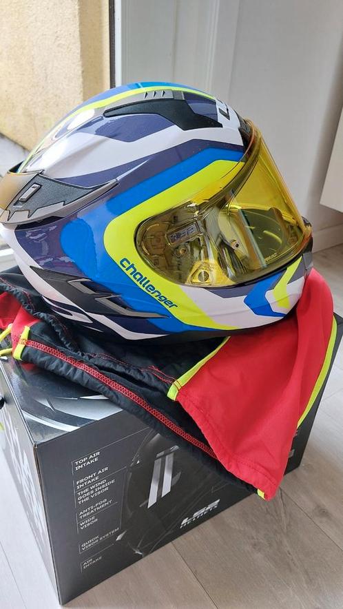 Casque moto LS2 Challenger taille M, Motos, Vêtements | Casques de moto, S, Enlèvement ou Envoi