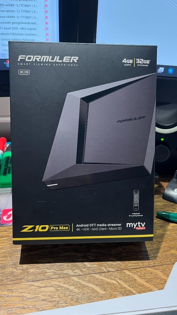 Formulaire Z10 Pro Max 4K, TV, Hi-fi & Vidéo, Lecteurs multimédias, Comme neuf, Sans disque dur, HDMI, Enlèvement