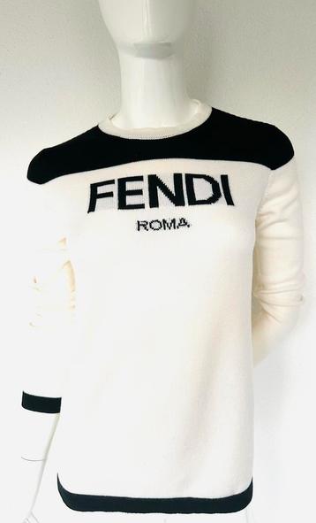 FENDI CASHMERE BLEND TRUI, MAAT XS  (NEW €1.350) ORIGINEEL beschikbaar voor biedingen