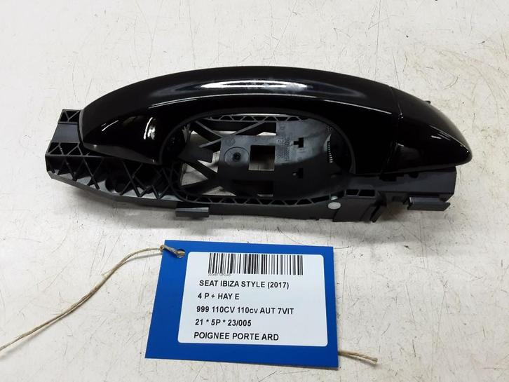 PORTIERGREEP BUITEN RECHTS ACHTER Seat Ibiza V (KJB), Auto-onderdelen, Carrosserie, Seat, Achter, Rechts, Gebruikt