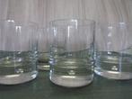 4 verres whisky vintage avec bulle dans le fond 1970, Ophalen, Zo goed als nieuw, Overige typen