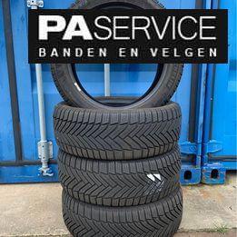 4x Michelin 215 45 17 winterbanden 6.9 en 6.4 mm, Auto-onderdelen, Banden en Velgen, Velg(en), 19 inch, Gebruikt, Ophalen of Verzenden