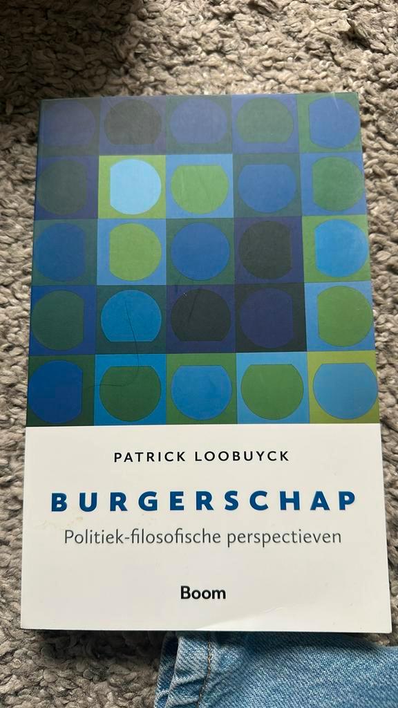 Patrick Loobuyck - Burgerschap, Boeken, Filosofie, Nieuw, Cultuurfilosofie, Ophalen of Verzenden