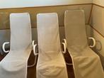 3 relax ligstoelen in kunststof, Ophalen, Gebruikt, Kunststof