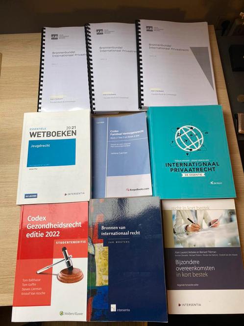 Boeken VUB rechten / master rechten / criminologie, Boeken, Studieboeken en Cursussen, Zo goed als nieuw, Ophalen of Verzenden