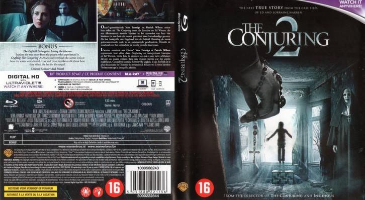 conjuring the enfield poltergeist (blu-ray) nieuw, Cd's en Dvd's, Blu-ray, Zo goed als nieuw, Horror, Ophalen of Verzenden