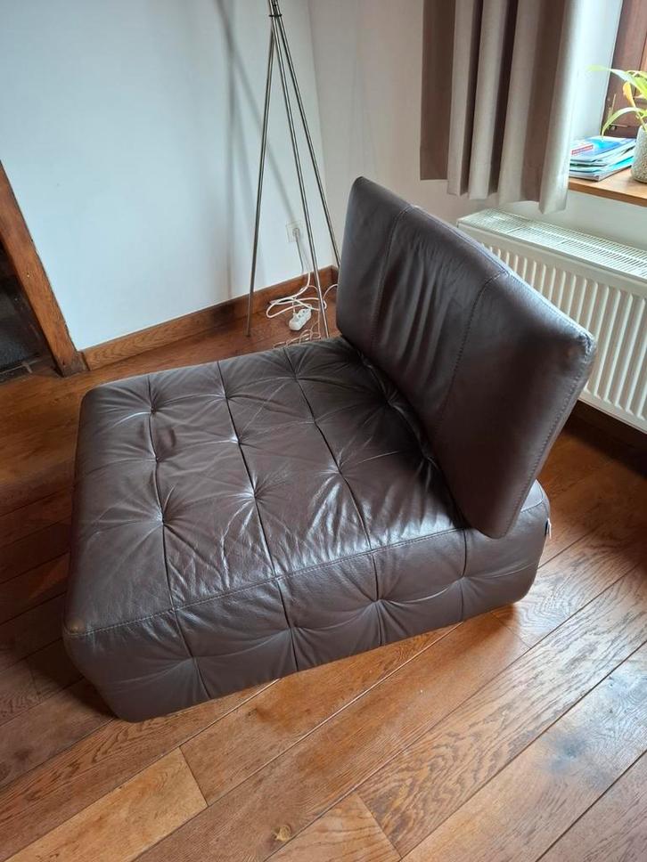 Design zetel, Huis en Inrichting, Fauteuils, Zo goed als nieuw, Ophalen