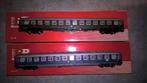 Rivarossi 2 UIC-X voitures couchettes DB H0 HR4013 HR4025, Hobby en Vrije tijd, Overige merken, Gelijkstroom of Wisselstroom, Wagon