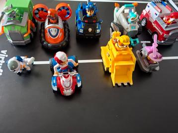 Paw patrol voertuigen