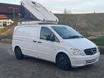 Mobile Home Mercedes Vito 2.2CDI Euro5 Airco Carplay 2013, Autos, Camionnettes & Utilitaires, Euro 5, Achat, Boîte manuelle, Noir