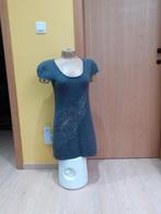 robe grise laine angora taille s/m, Ophalen of Verzenden, Maat 36 (S), Grijs, Gedragen