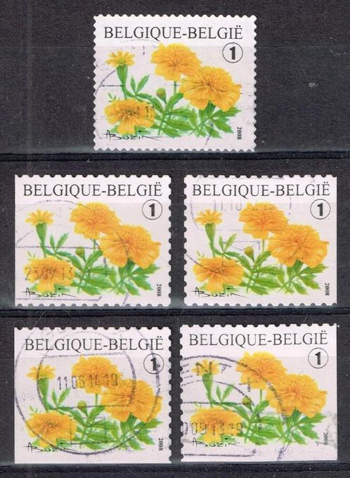 Timbres de Belgique - K 3017 - fleurs, Timbres & Monnaies, Timbres | Europe | Belgique, Affranchi, Timbre-poste, Autre, Avec timbre