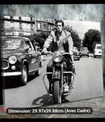 Schilderij met houten lijst van Jean Paul Belmondo Neuf, Verzamelen, Ophalen of Verzenden, Nieuw