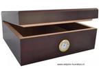 H32: ANGELO  HUMIDOR  CEDERHOUT + CHERRY FINISH SIGARENKIST, Verzenden, Nieuw, Tabaksdoos of Verpakking