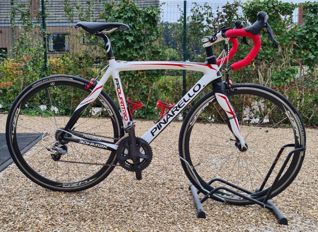 Pinarello Racefiets, Fietsen en Brommers, Fietsen | Racefietsen, Gebruikt, Heren, Overige merken, Meer dan 20 versnellingen, Carbon