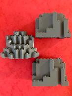 Lego rock panelen mix (3x), Verzenden, Zo goed als nieuw, Losse stenen, Lego