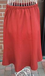 Nieuwstaat gevoerde roestbruine stroken rok XXL/44/46, Kleding | Dames, Rokken, Bruin, Maat 42/44 (L), Ophalen of Verzenden, Zo goed als nieuw