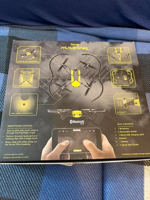 Parrot MiniDrone - Travis | Airborne Cargo Drone | in Box, Audio, Tv en Foto, Drones, Zo goed als nieuw, Verzenden