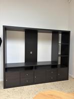 Tv kast, Ophalen, Eikenhout, 100 tot 150 cm, 150 tot 200 cm