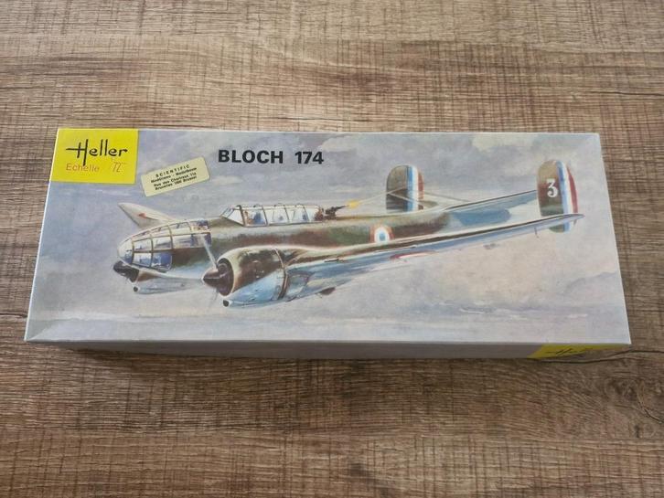 Heller Bloch 174 1/72, Hobby en Vrije tijd, Modelbouw | Vliegtuigen en Helikopters, Nieuw, Vliegtuig, 1:72 tot 1:144, Heller, Ophalen of Verzenden