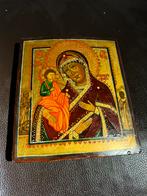 antiek Russisch-orthodox icoon. Moeder van God (driehandig), Ophalen of Verzenden