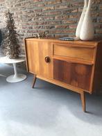 Vintage Scandinavisch tv-kastje dressoir sideboard, Huis en Inrichting, Kasten | Dressoirs, Ophalen, Met deur(en)