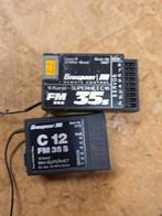 2 ontvangers op de 35 Mhz, Hobby en Vrije tijd, Modelbouw | Radiografisch | Vliegtuigen, Ophalen