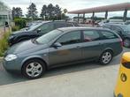 Nissan Primera 1.8 esswagon, Auto's, Nissan, Voorwielaandrijving, Zwart, 4 cilinders, 2500 kg