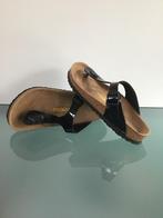 Gratis Verzenden | Birkenstock stevige zwarte slippers 37, Slippers, Verzenden, Zwart, Zo goed als nieuw