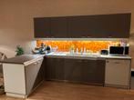 Complete keuken Met kwaliteits-toestellen van bekende merken, Ophalen, Gebruikt, Staal of Inox, Dubbelwandige keuken