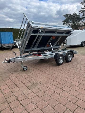 aanhangwagen kipper Electrisch 2,6 T 3 zijdig 