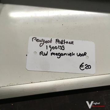 Peugeot Partner   Wagennr 1900139  Ruitenwissermechaniek zon beschikbaar voor biedingen