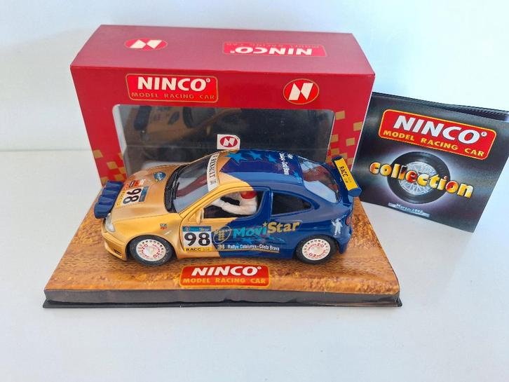 Ninco Renault Megane Cataluna Costa Brava 50161, Kinderen en Baby's, Speelgoed | Racebanen, Nieuw, Racebaan, Elektrisch, Overige merken