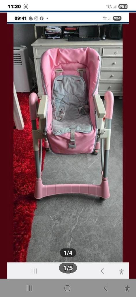 Kindereetstoel, Kinderen en Baby's, Kinderstoelen, Zo goed als nieuw, Ophalen