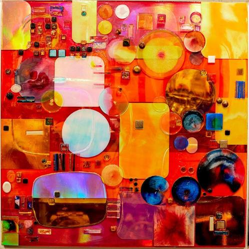 Algoritme 2 by James Chiew, Antiek en Kunst, Kunst | Schilderijen | Modern, Ophalen of Verzenden