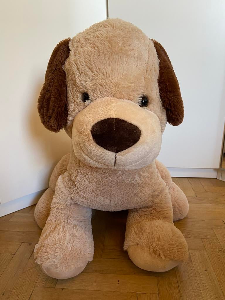 Chien en peluche grande taille, Comme neuf