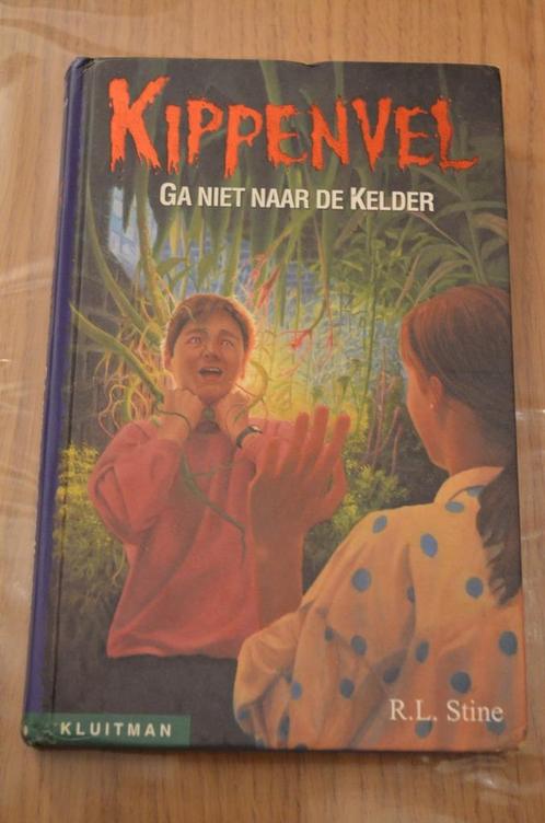 R.L. Stine - Kippenvel Ga niet naar de kelder, Livres, Livres pour enfants | Jeunesse | 10 à 12 ans, Utilisé, Fiction, Enlèvement ou Envoi